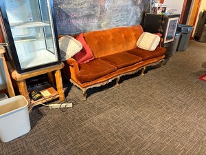 Vintage Victorian style couch