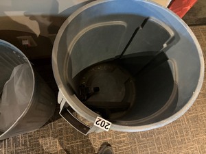 Garbage cans