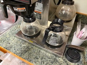 pour over coffee maker and pots
