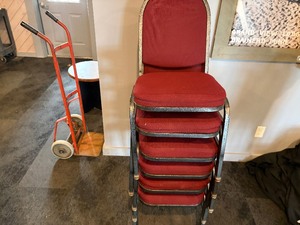very nice padded chairs X 6