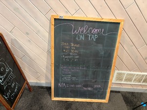 chalk board frame, single side