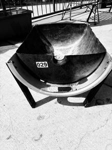 Half keg barrel firepit