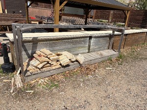 Wood holder and contents