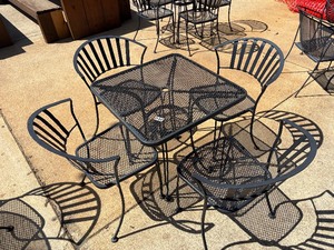 4 top patio table