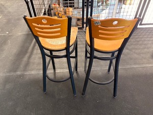 Set of 2 bar stools