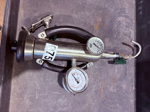 Zahm and Nagel CO2 volume meter.