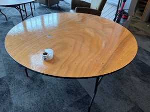 5ft banquet round