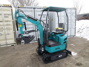 CFG Industry QK16R Excavator 15hp, Front Joystick Controls, Hydraulic Bucket Thumb