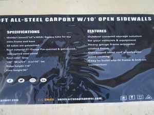ATS Power 11x19 Carport