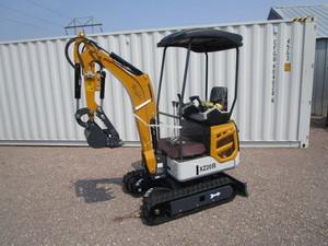 CFG Industry ZX20R Excavator 23hp, Pilot Controls, Hydraulic Bucket Thumb
