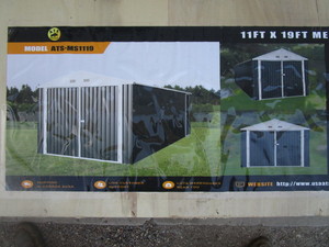 ATS Power 11x19 GarageShed w2 Front Doors