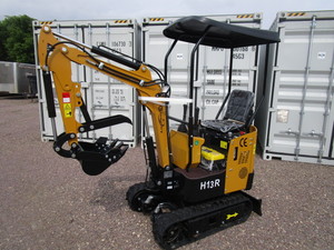 CFG Industry H13R Excavator 15hp, Front Joystick Controls