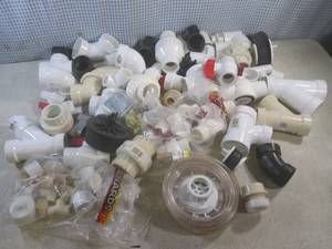 (BR3) Large Assortment of PVC Fitti...