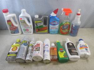 (BR3) Assorted Ceaners Etc Some Ful...