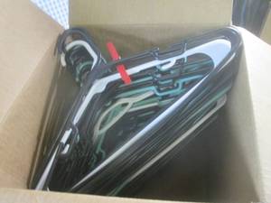 (BR3) Box of Plastic Hangers...