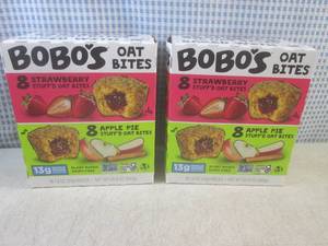(B-1) 2 Boxes of Bobos Oat Bites 1...