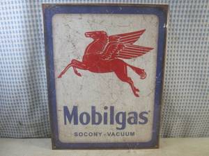 (EC1) Mobilgas Tin Sign 16 x 12 1...