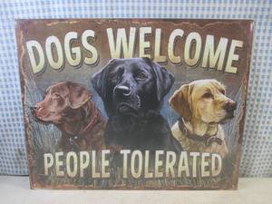 (EC1) Dogs Welcome People Tolerated...