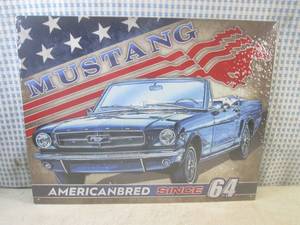 (G-1) Mustang Tin Sign 16 x 12 12...