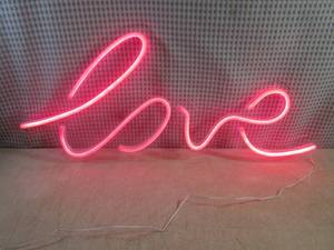 (EC1) Love LED Neon Pink USB Powere...