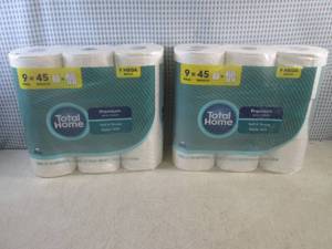 (CS) 2 - 9 Mega Roll Count 2-Ply Ba...