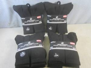(CS) 4 - 6-Pair Packs of Mens Crew...