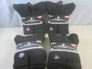 (CS) 4 - 6-Pair Packs of Mens Crew...