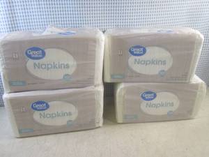 (A-2) 4 - 500-Count Napkins...