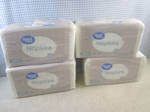 (A-2) 4 - 500-Count Napkins...