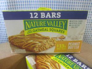 (B-1) 4 Boxes of Nature Valley Pean...