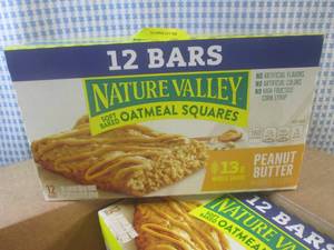 (B-1) 4 Boxes of Nature Valley Pean...