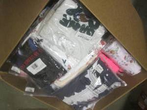 (G-1) Big Box of Assorted New Cloth...