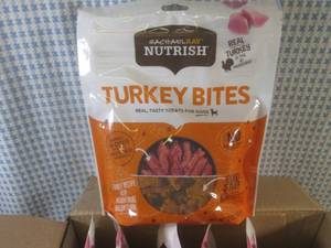 (CS) 6 Bags of Turkey Bites Dog Tre...