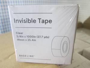 (D-3) Case of 144 Rolls of Invisibl...