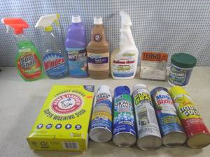 (BR3) Assorted Ceaners Etc Some Ful...