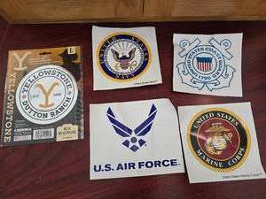 Military Cling-onsStickers