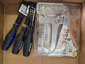 3 Drivers and NEW Stapler