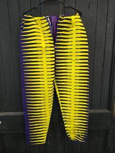 Purple and Yellow Pants