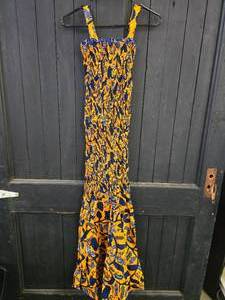 Mermaid Sytle African Print Dress