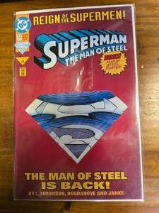 SUPERMAN THE MAN OF STEEL #22