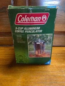 COLEMAN COFFEE PERCULATER