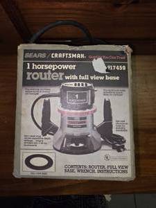 CRAFTSMAN ROUTER