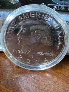 Trump Commemoritive Coin Silver