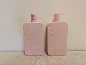 NEW MONDAY  SMOOTH WHEAT PROTEIN SHAMPOO & CONDITIONER