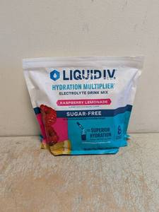 LIQUID I.V ELECTROLYTE DRINK MIX RASPBERRY LEMONADE