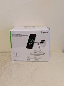 BELKIN BOOST CHARGE PRO 3-IN-1 WIRELESS CHARGER WITH MAGSAFE