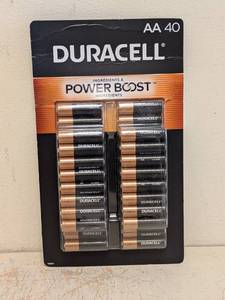 DURACELL AA BATTERIES 40PK