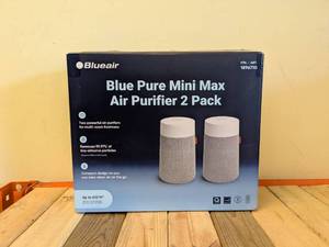 BLUEAIR BLUE PURE MINI MAX AIR PURIFIER 2PK.