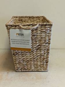 NEW MESA INSPIRED LIVING RECTANGULAR WOVEN BASKET