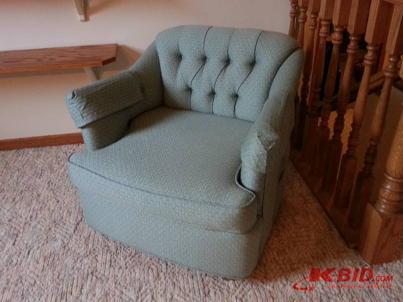 Vintage Occasional Chair on Rollers